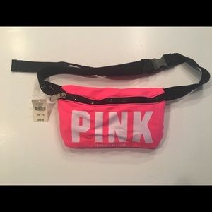 BRAND NEW VS PINK Hot Pink Fanny Pack